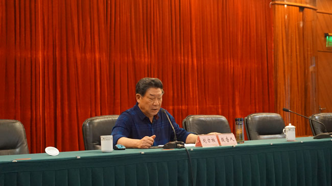 農工黨樂山市直屬一支部主委、四川省十大名中醫劉方柏  做報告.JPG