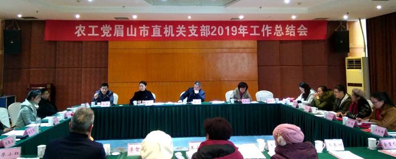 農工黨眉山市直支部召開2019年工作總結會800.jpg