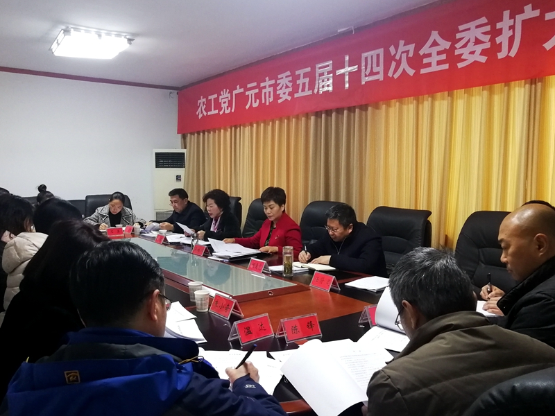 農工黨廣元市委召開五屆十四次全委擴大會議.jpg